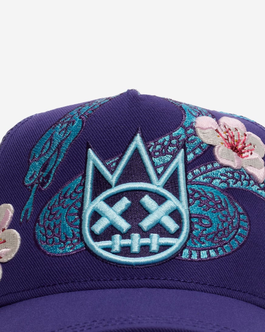 Shop Cult of Individuality Snakes Mesh Back Trucker Hat 626AS