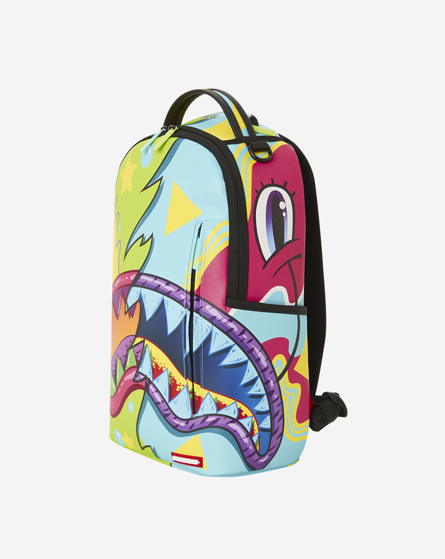 バッグ SPRAYGROUND Shop Sprayground Split Weird Backpack B5138 multi | SNIPES USA