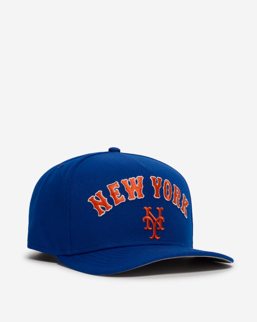 Shop New Era 9Fifty New York Mets Arched A-Frame Snapback Hat