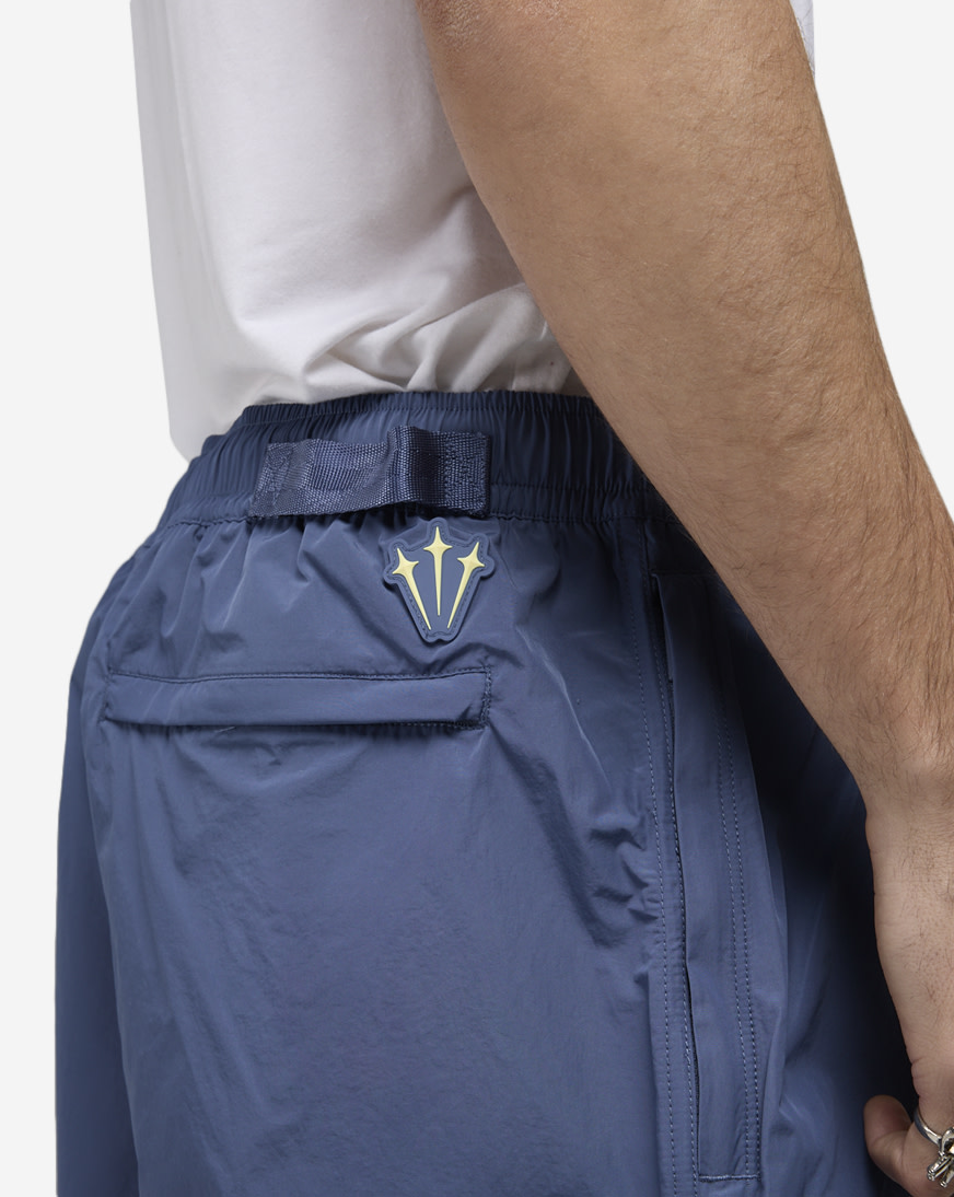 Shop Nike NOCTA Cardinal Nylon Shorts FN8194-491 blue