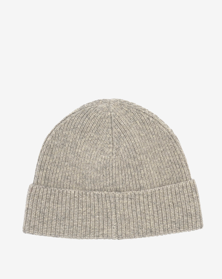 Shop Polo Ralph Lauren Signature Cuff Beanie PC0483-034 grey