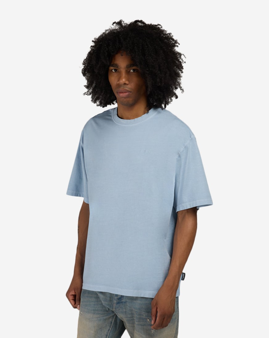 Shop SNIPES Two Tone Dye Tee FW25MC022-400 blue | SNIPES USA