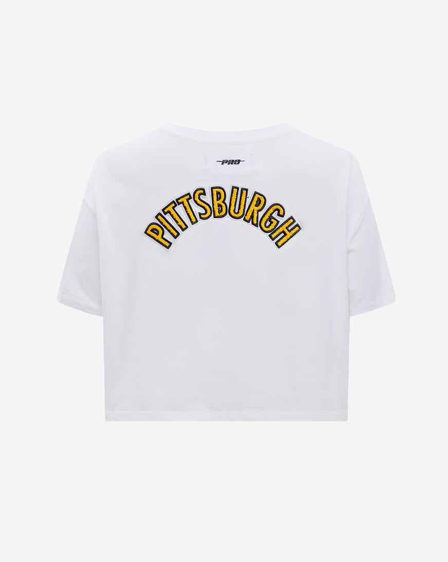 Shop PRO STANDARD Pittsburgh Steelers Boxy Tee FPSA410191-WHT