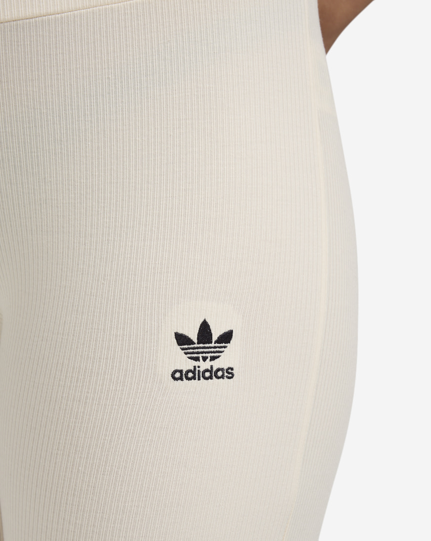 white adidas leggings