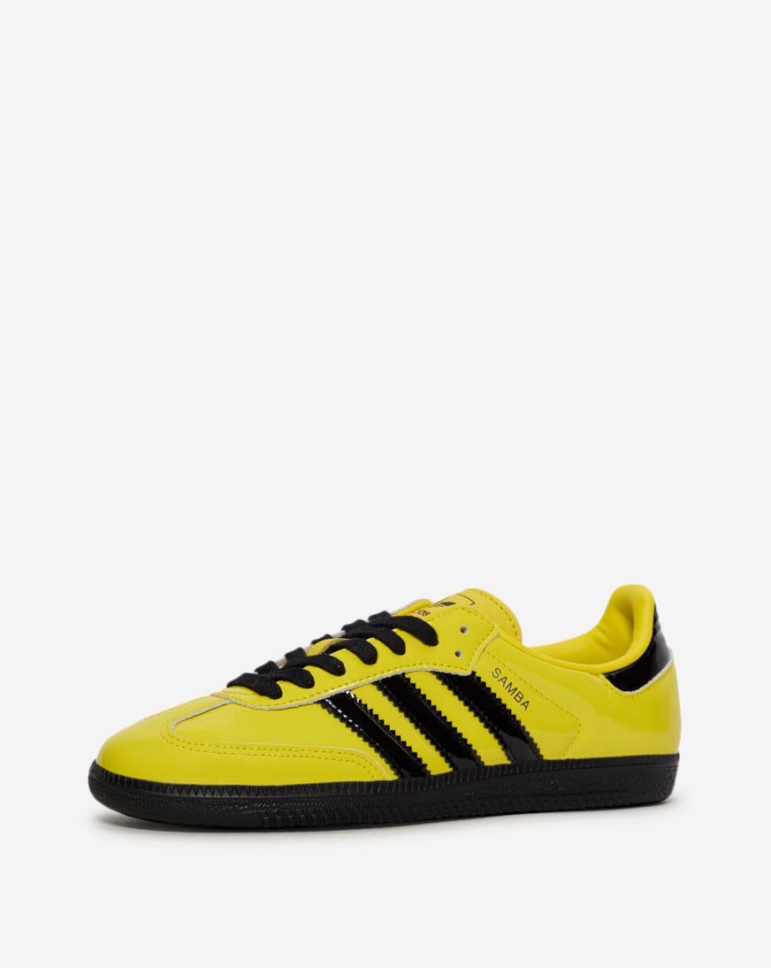 adidas Samba OG Shoes - Women's - Yellow / Core Black - 7 adidas Samba OG Shoes - Women's - Yellow / Core Black - 7