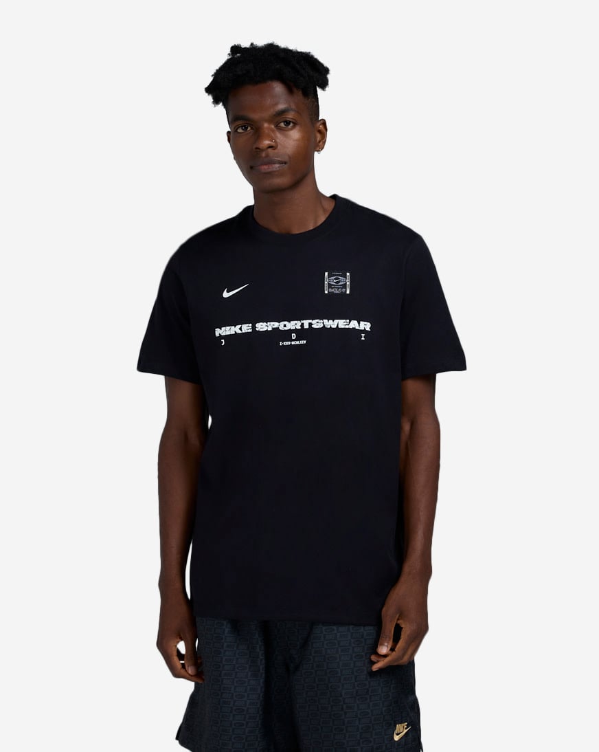 Shop Nike Club Crew Tee HQ2431-010 black | SNIPES USA