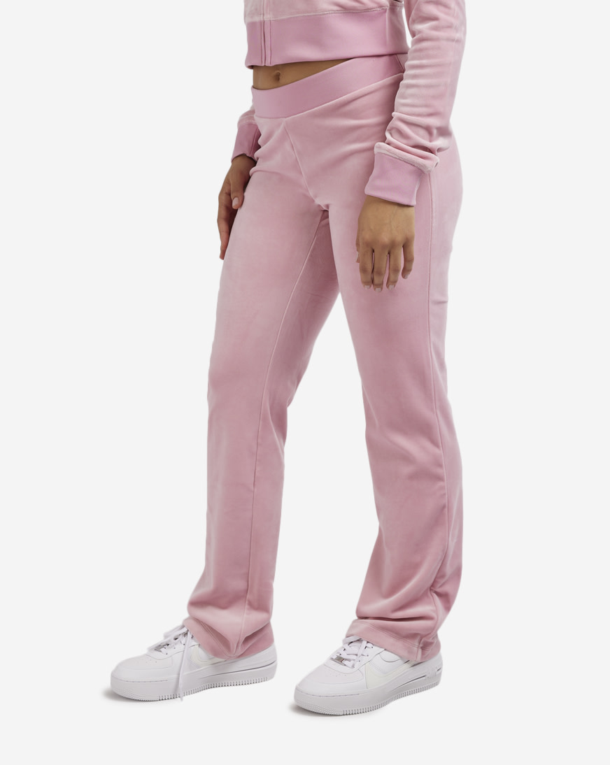 Shop Juicy Couture Big Bling Velour Track Pants J2FBV104