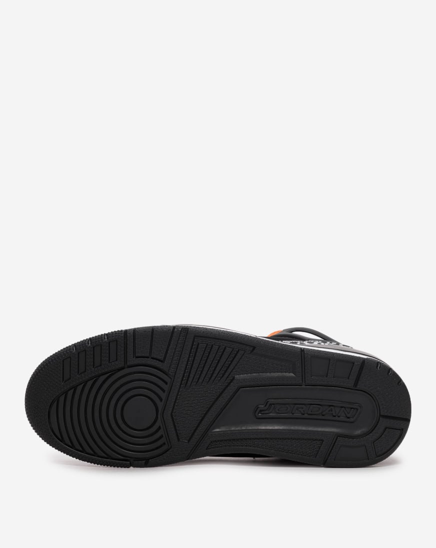 国内配送 NIKE JORDAN SPIZIKE LOW BLACK/STARFISH-WHITE Sneaker Politics