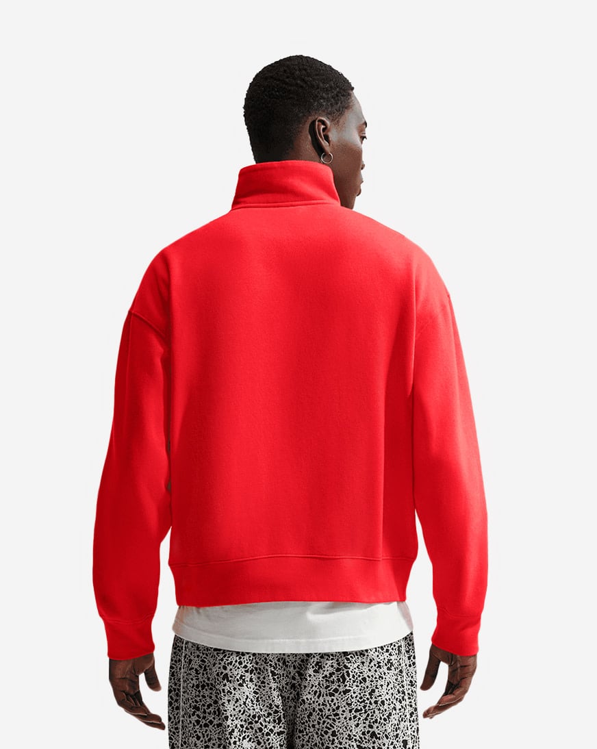 Shop Nike Air Fleece Quarter-Zip Top II3143-696 red | SNIPES USA