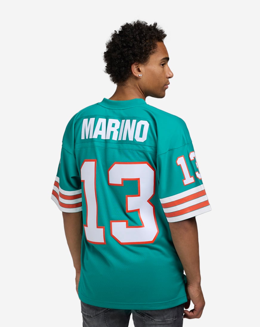 アメリカンフットボール Mitchell &amp; Ness - NFLJersey Miami Dolphins 1990 Dan Marino mens-mitchell-and-ness-dan-