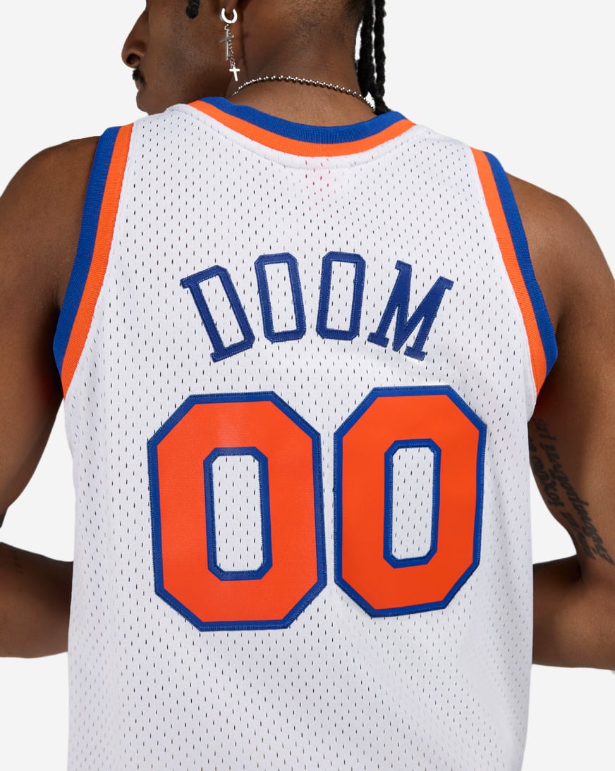 Shop Mitchell Ness Doomsday 2025 Knicks Jersey JY17161-NYKWHIT