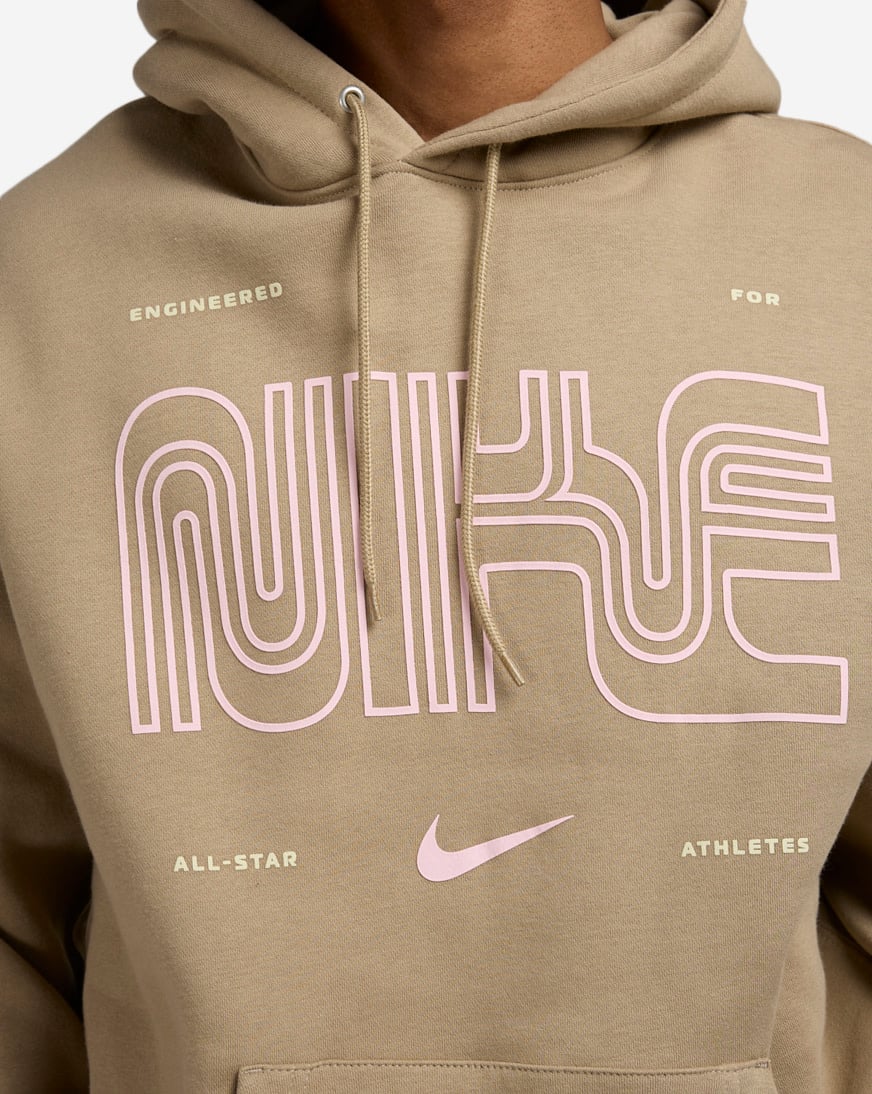 Shop Nike Club Pullover Fleece Hoodie HV5065-247 beige | SNIPES USA