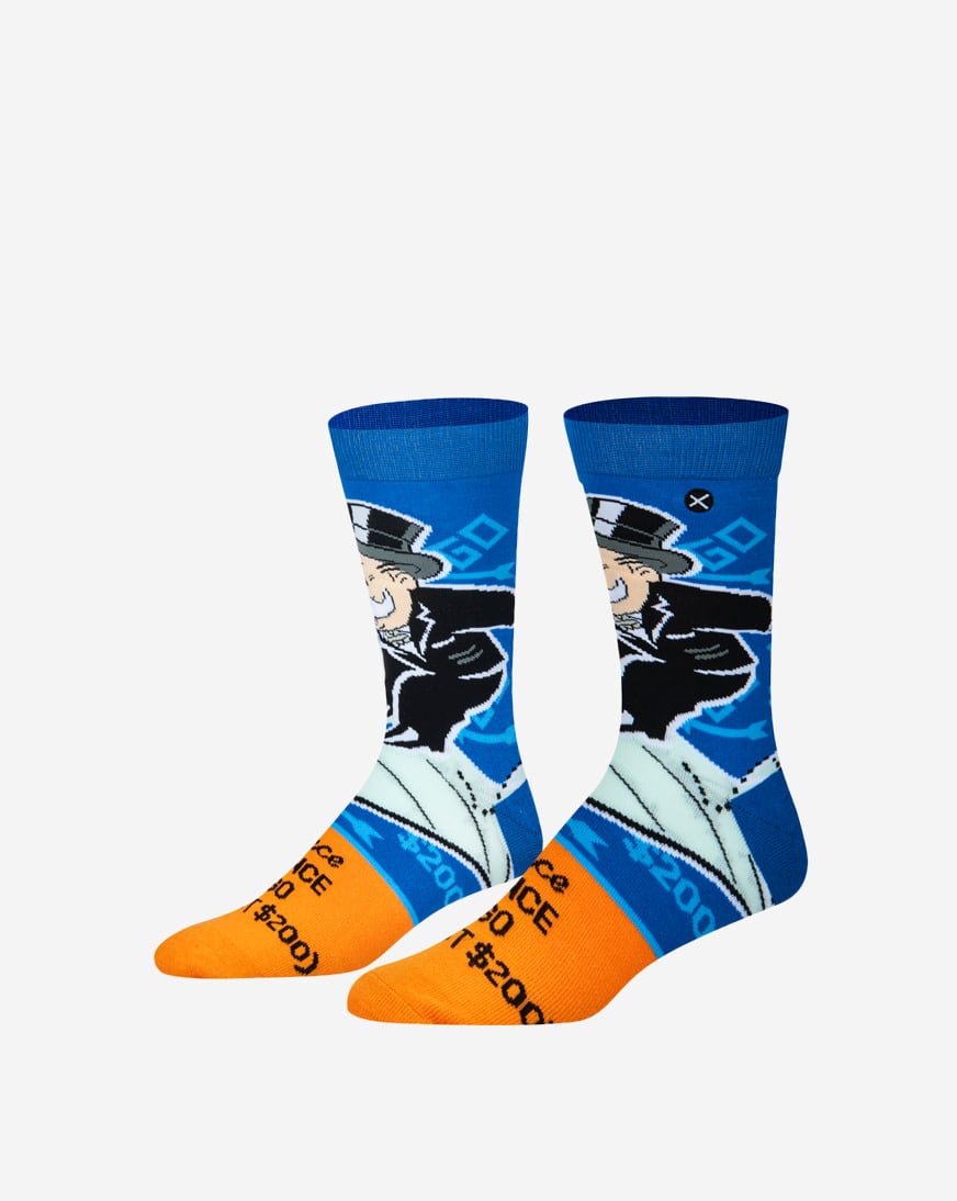 Odd Sox Monopoly Advance To Go Socks (L)
