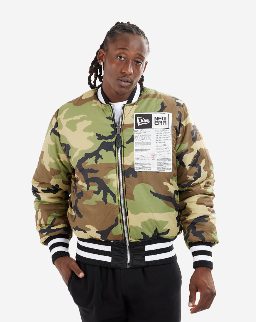 Shop New Era Baltimore Orioles Alpha Industries MA-1 Bomber Jacket