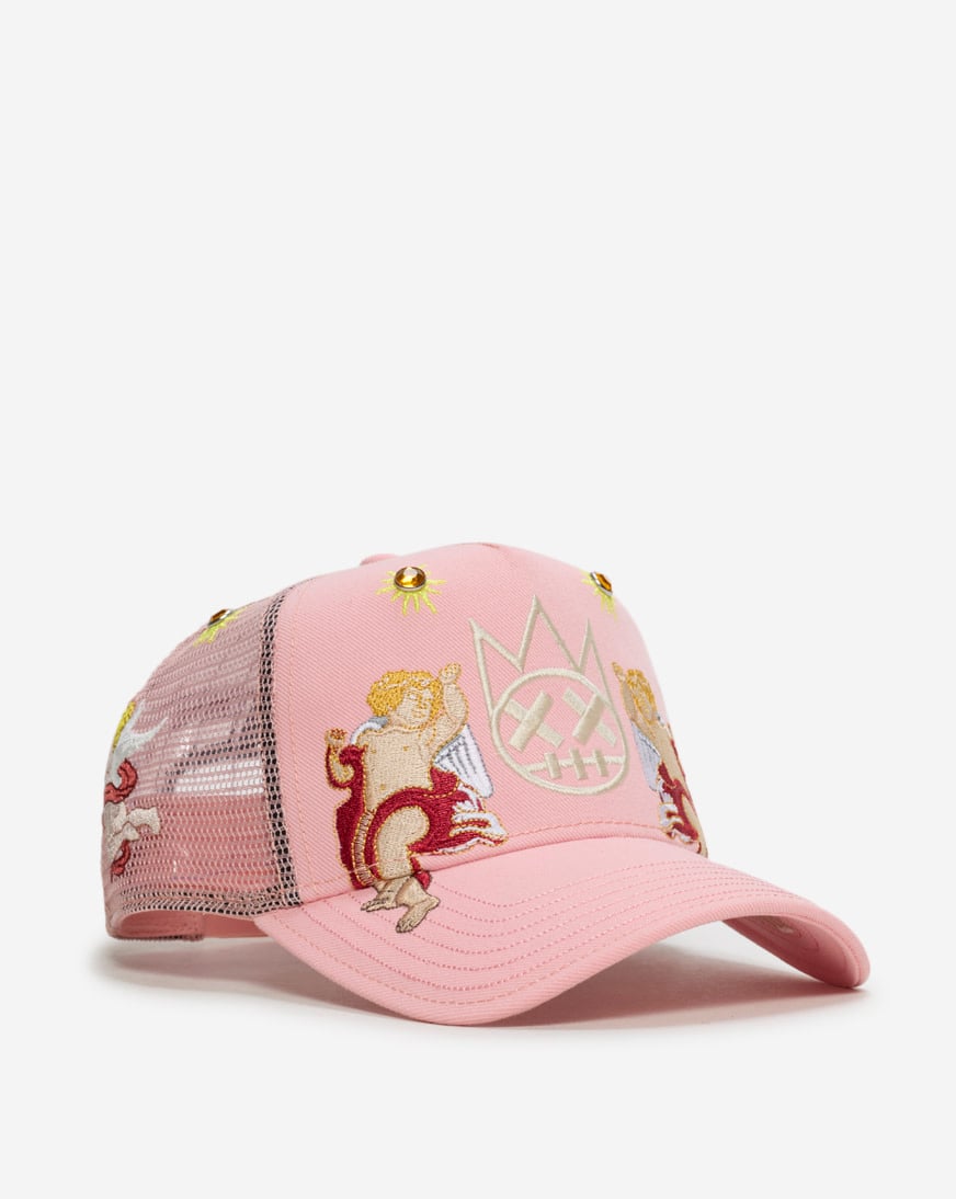 Shop Cult of Individuality Angels Mesh Back Trucker Hat 626AS