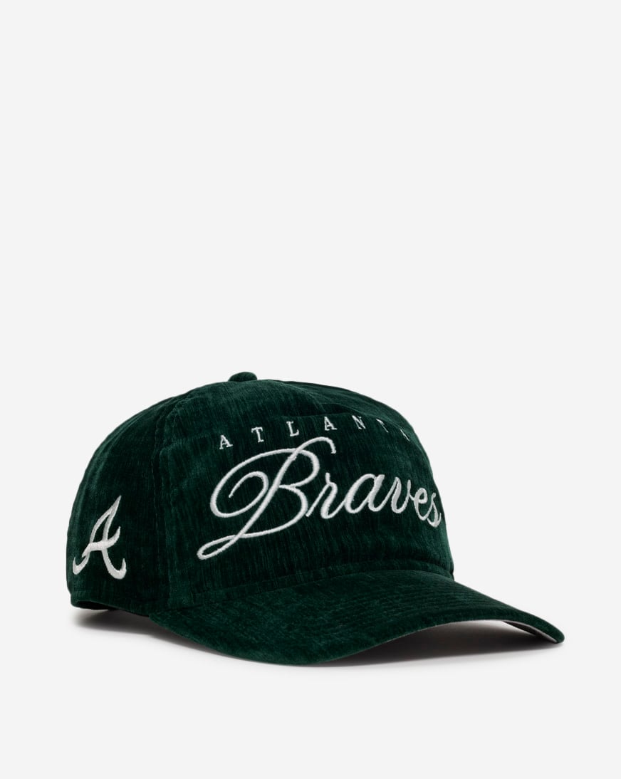 Shop New Era 19Twenty Atlanta Braves Velvet Snapback Hat 60769977