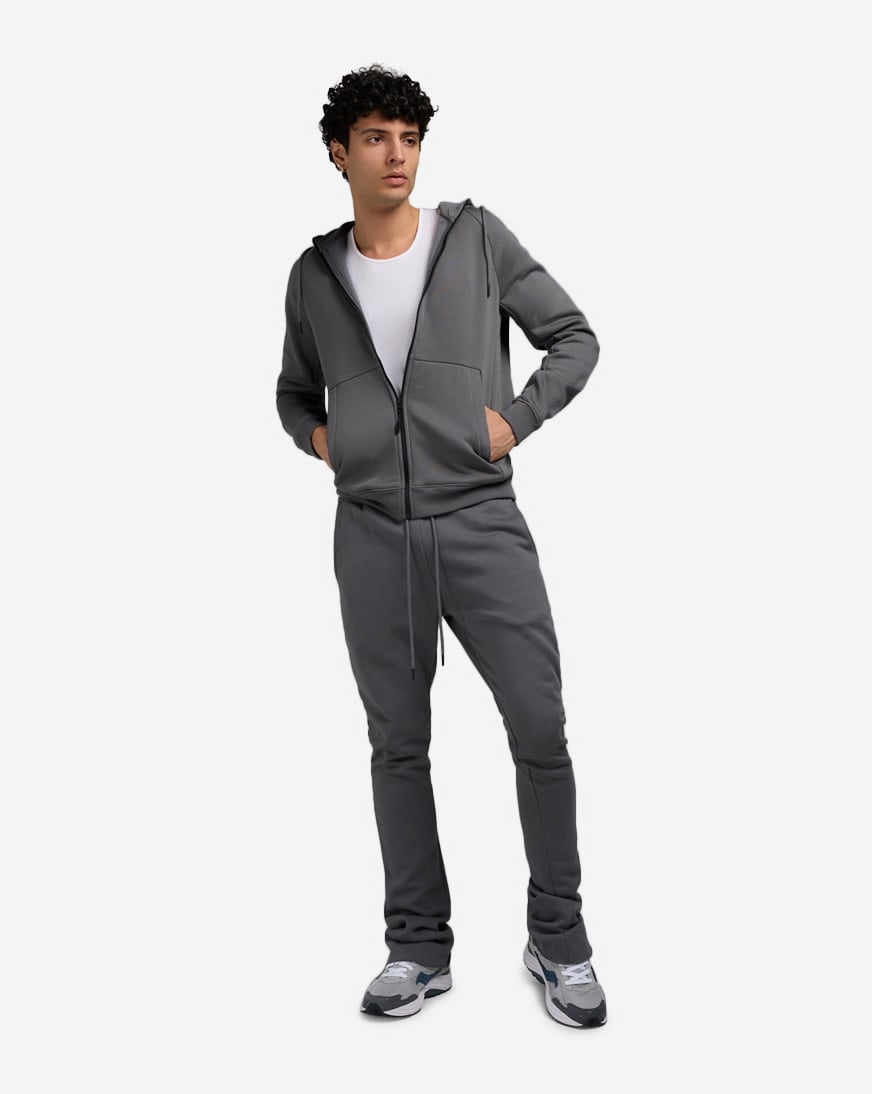 【U LAN】Bagel Fleece Pintuck String Pants Shop Jordan Craig Basic Stacked Fleece Pant 8870L-GRY grey