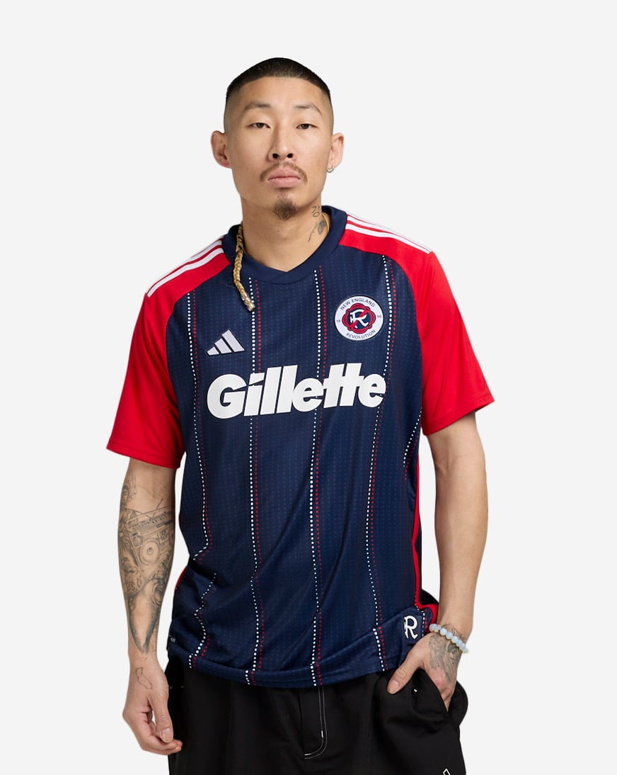 Shop adidas New England Revolution Home Jersey KB2356 blue