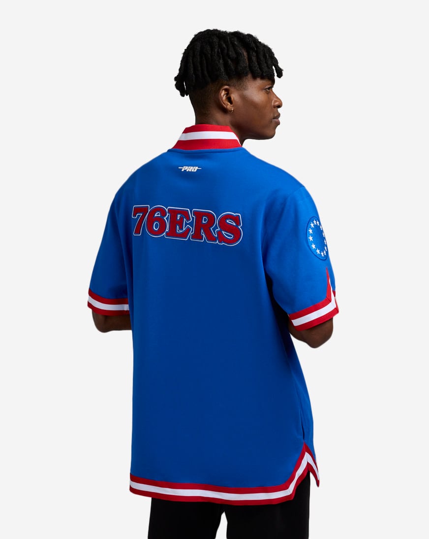 Shop PRO STANDARD Philadelphia 76ers Warmup Jacket BP71515604-RYR