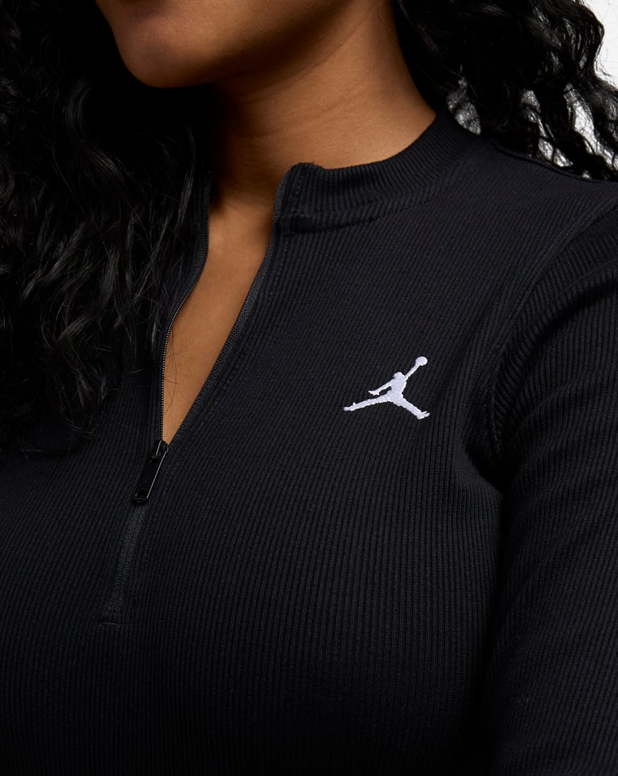 NIKE W J SLIM KNIT DRESS JDSMK/BRYGR 国内発送 Jordan W J Slim Knit Dress SAIL/BLACK FN5694-133