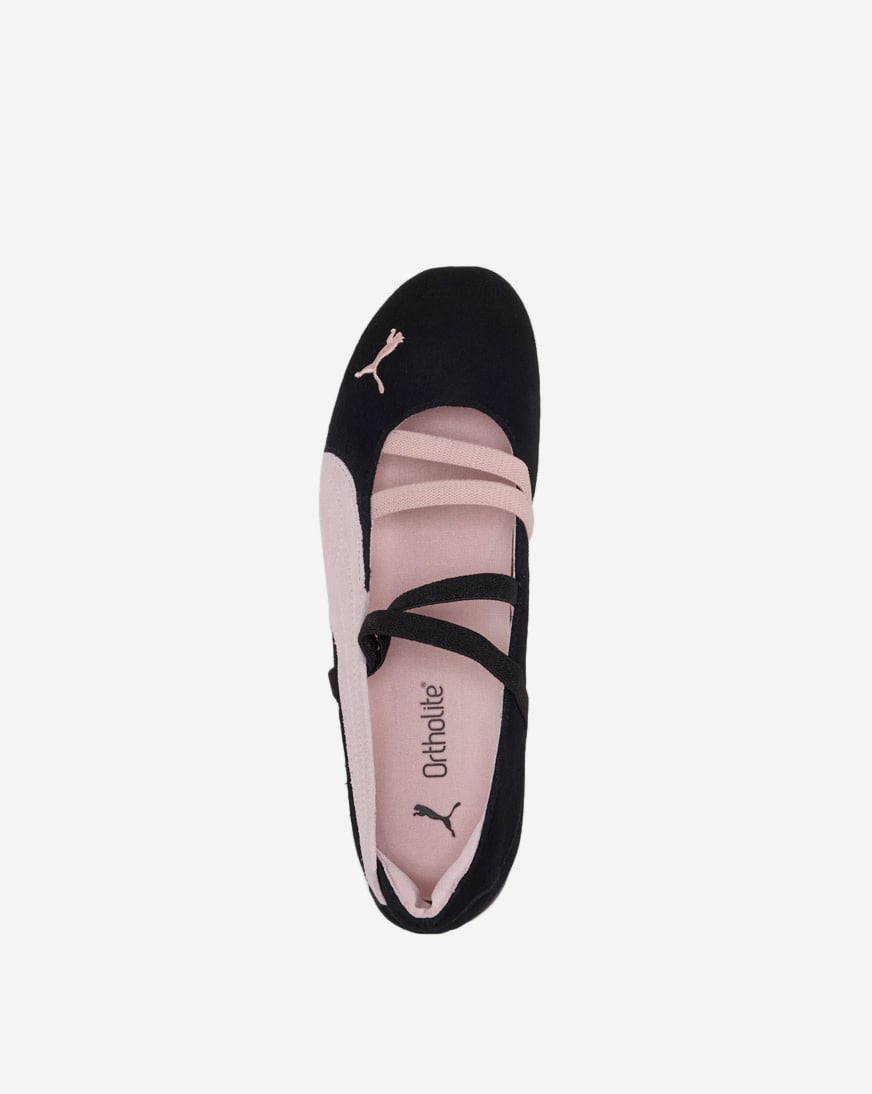 ☆PUMA ☆SPEEDCAT BALLET SUEDE BLACK/ PINK Speedcat Ballet Suede Women's Shoes | PUMA