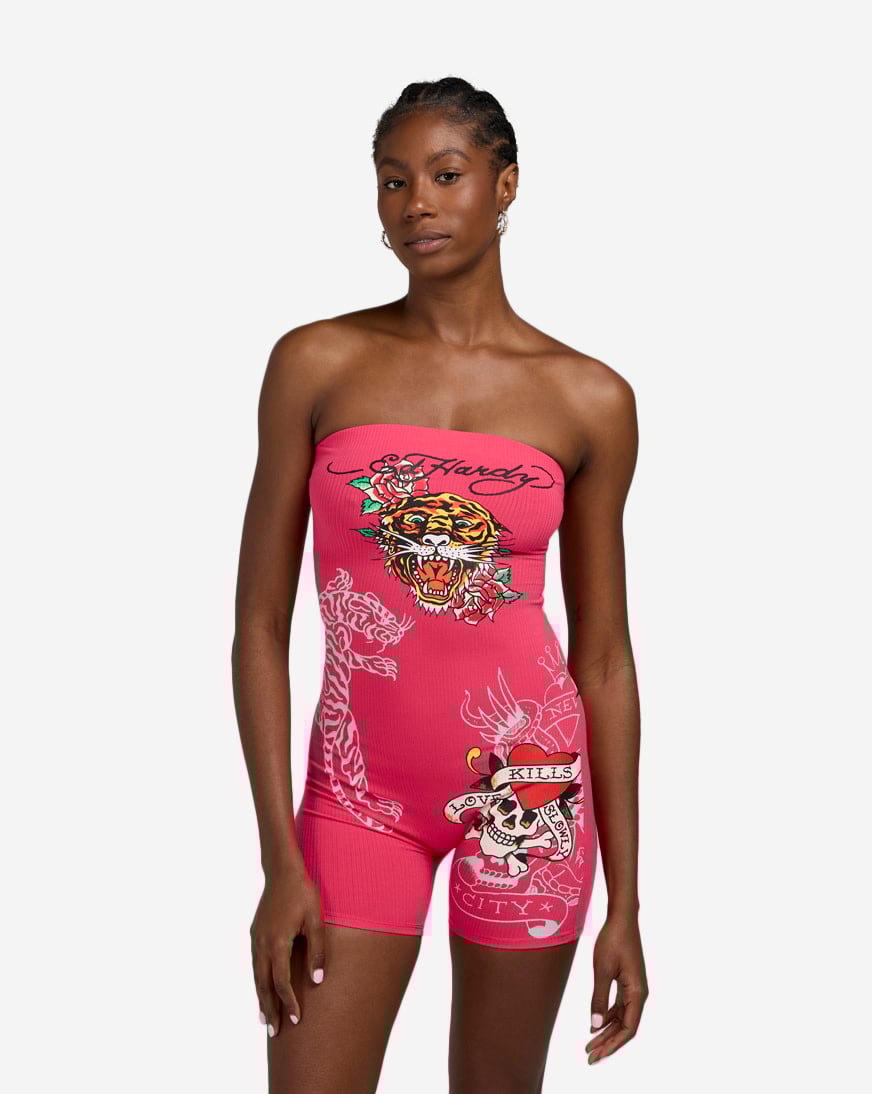 Elle Teresa着用　Ed Hardy×TRAVS Mサイズ Elle Teresa着用 Ed Hardy×TRAVS Mサイズ - メルカリ