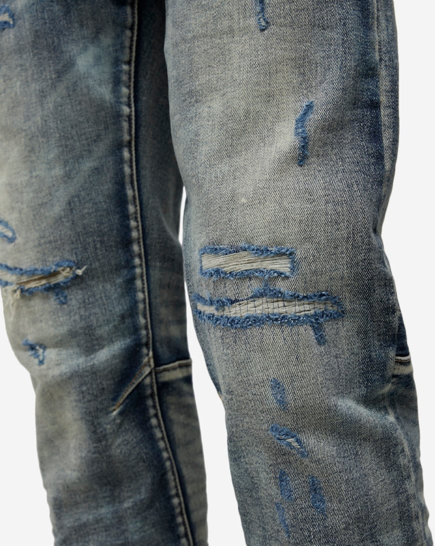 Shop Smoke Rise Distressed 5Pkt Basic Slim Jeans JP25622SNZ