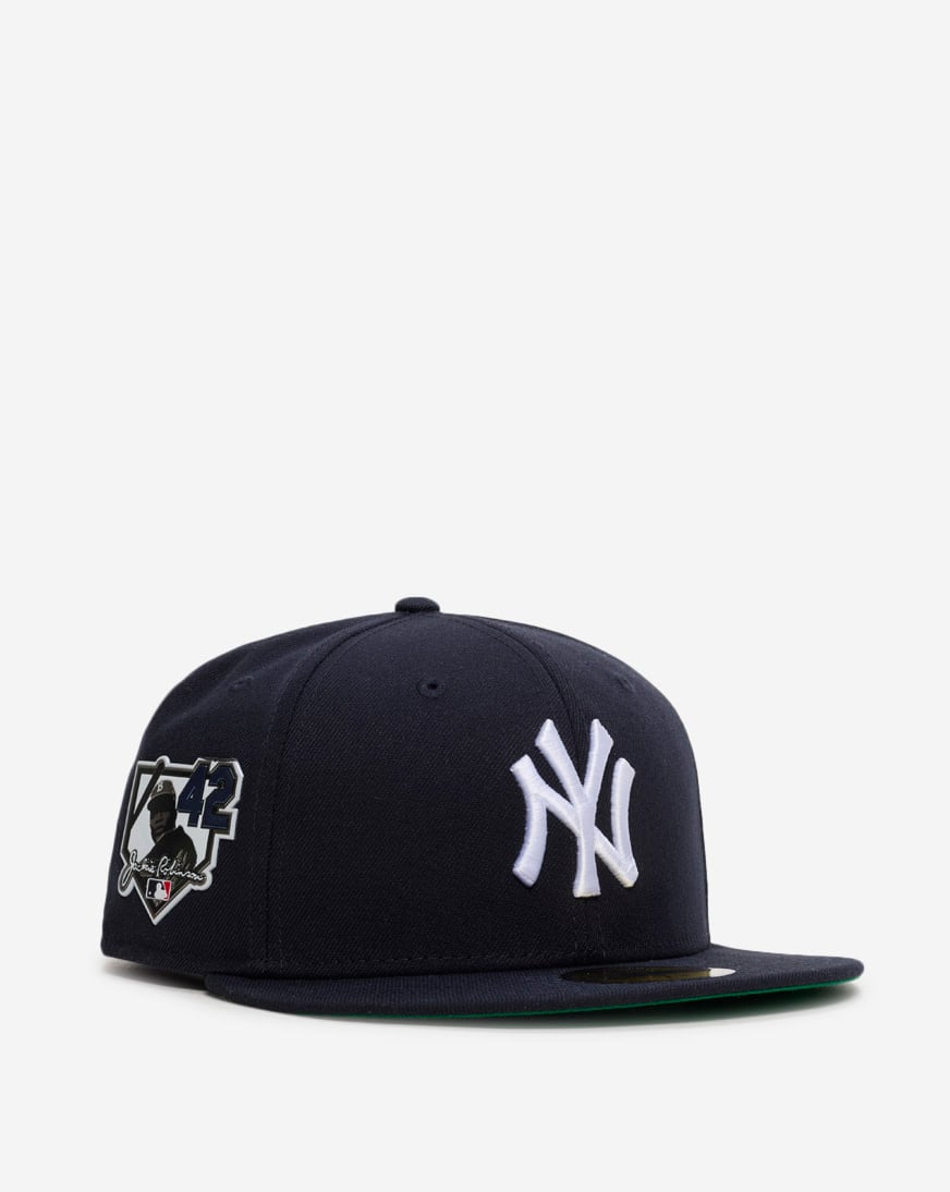 Shop New Era 59Fifty New York Yankees Jr Fitted Hat 60859374 blue