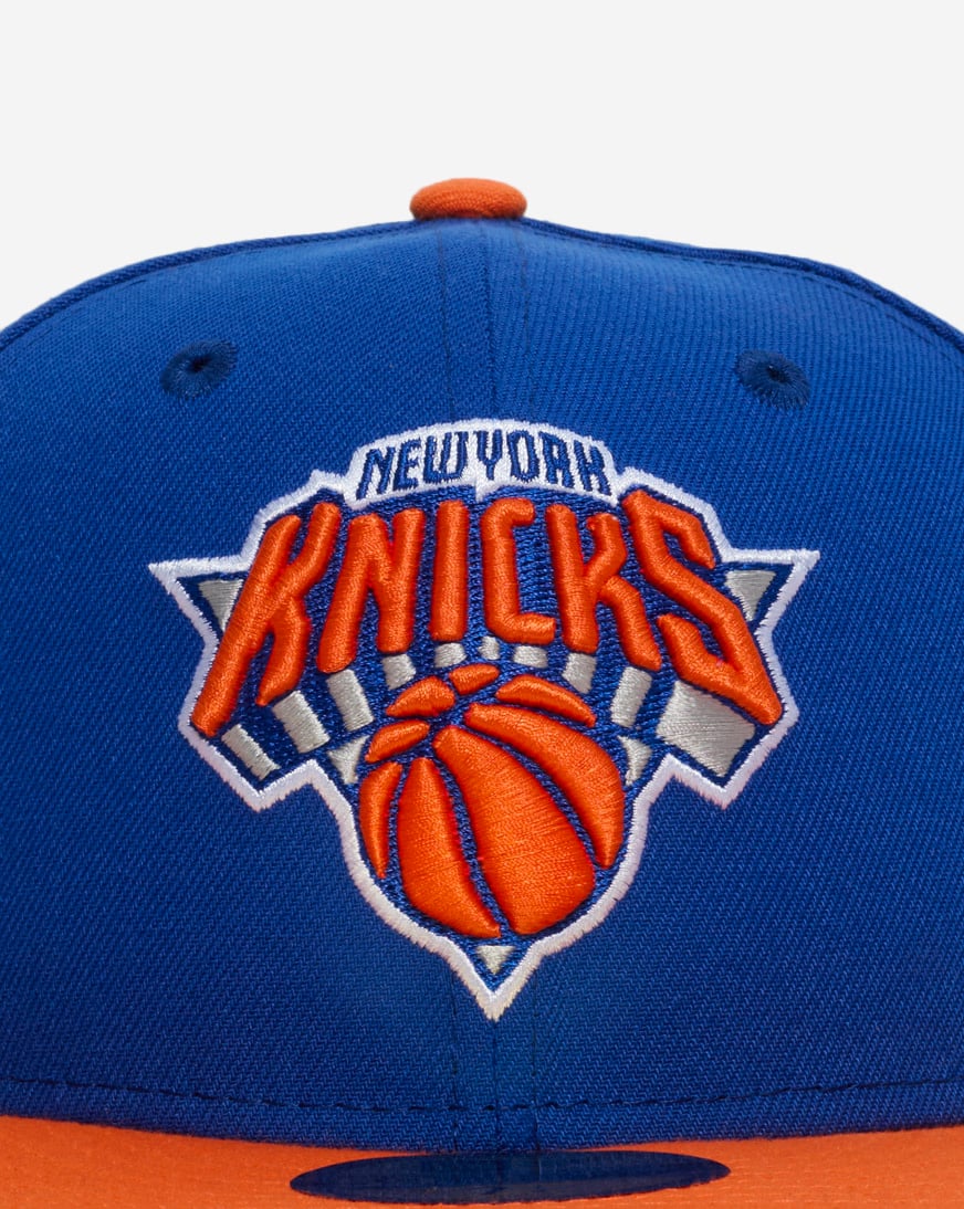 Shop New Era 59Fifty New York Knicks Core Fitted Hat 70343623 blue
