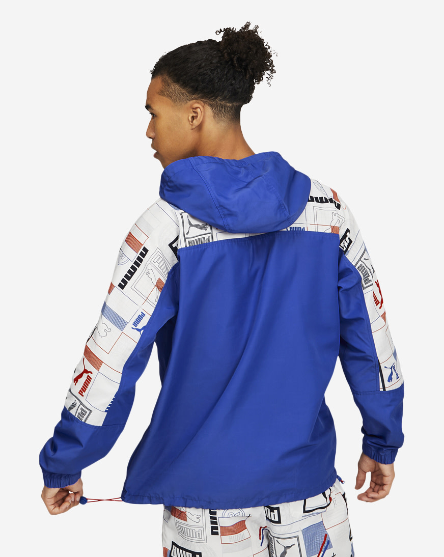 Shop PUMA Classics 48>23 Woven Jacket 62153792 blue | SNIPES USA