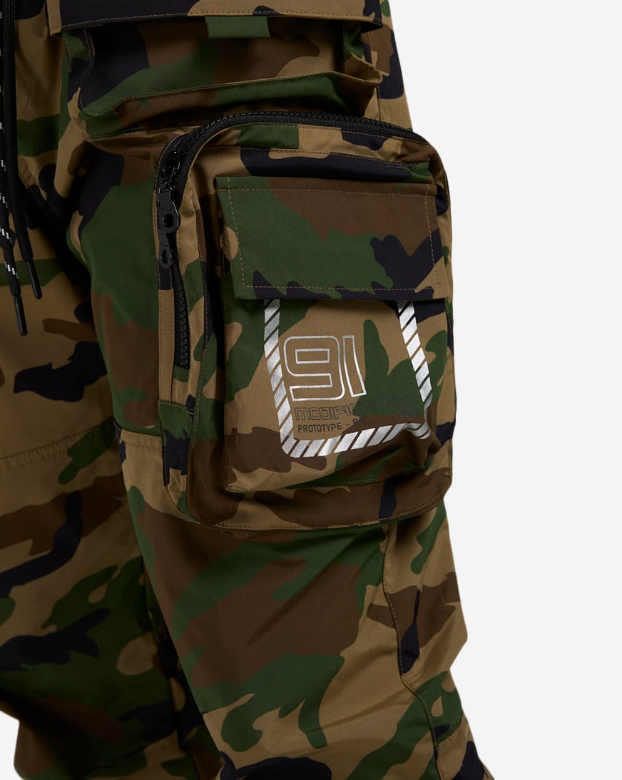 Shop Smoke Rise Utility Nylon Joggers WP25182SNZ-CAM camo