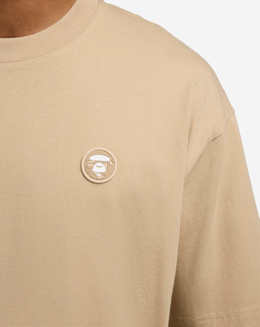 Shop AAPE AAPE Basic Tee AAPTEM1598XXO-BGX beige | SNIPES USA