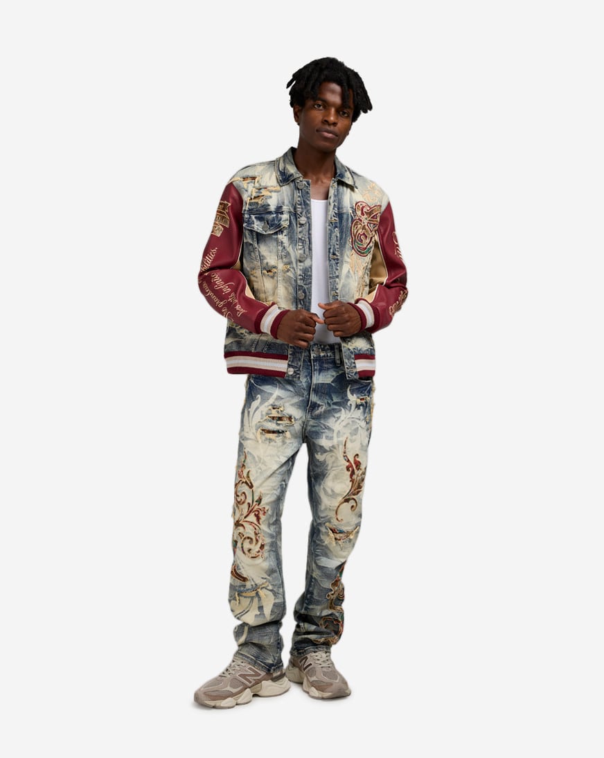 snipes オリジナル Shop Smoke Rise Academy Jeans JP25514SN-BLU blue | SNIPES USA
