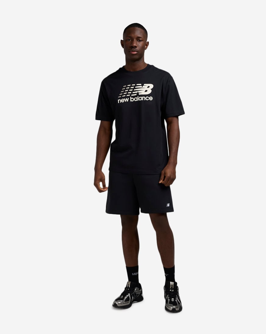 Shop New Balance Racing Tee MT51986-BM black | SNIPES USA