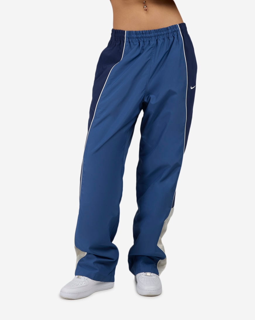Shop Nike NSW Oversized Mid-Rise Track Pants IF0218-410 blue
