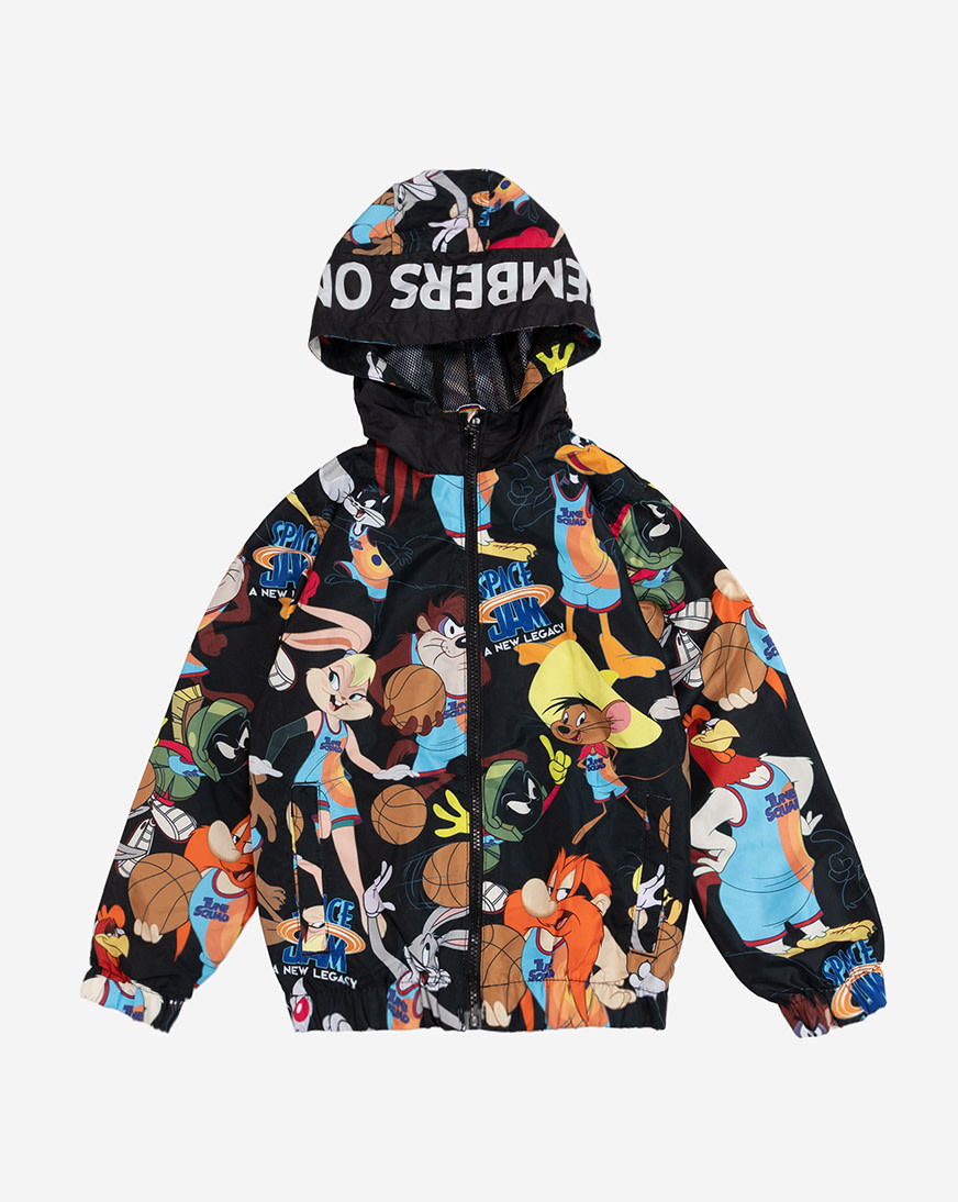 Shop MEMBERS ONLY Kids' (4-7) Space Jam Mash Up Windbreaker MWB873137 ...