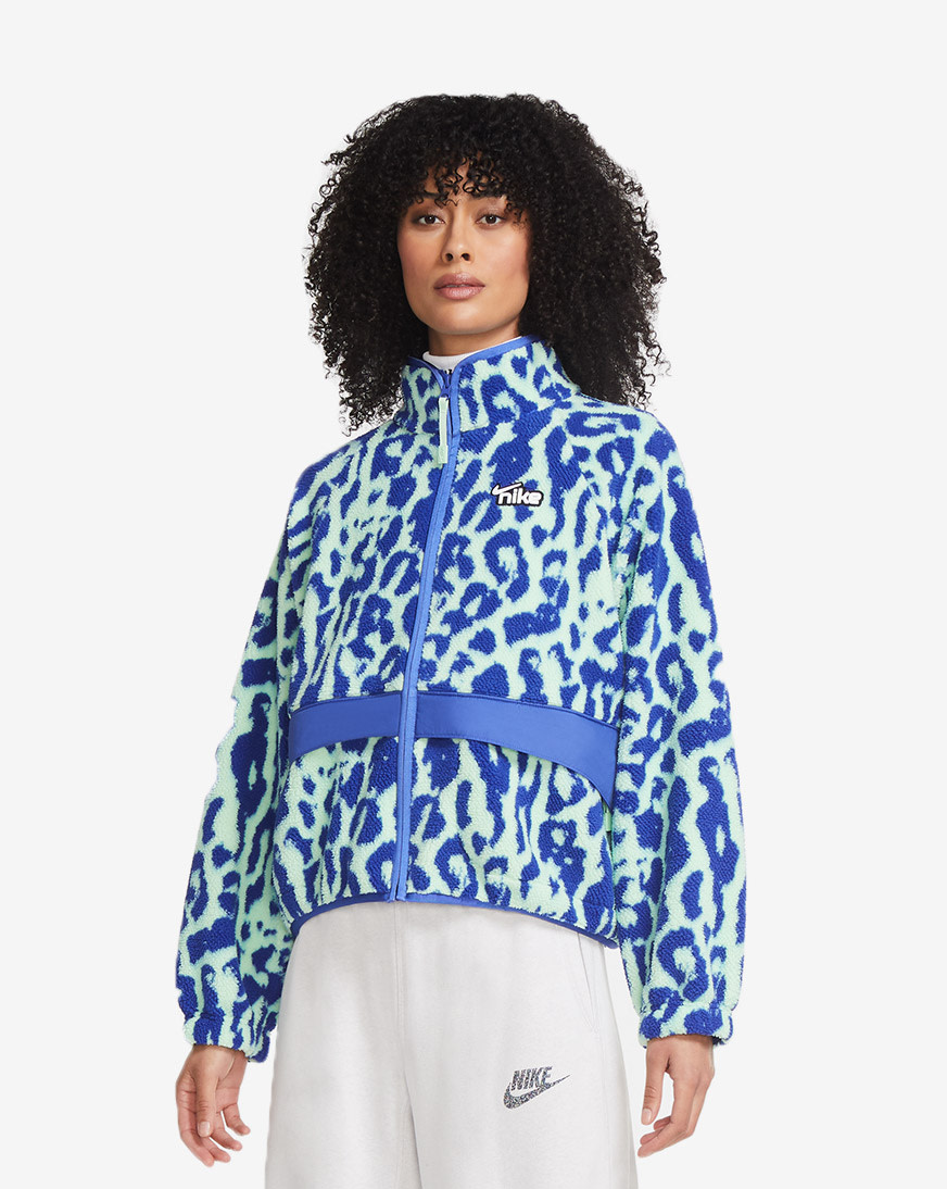 Shop Nike NSW Animal Print Sherpa 