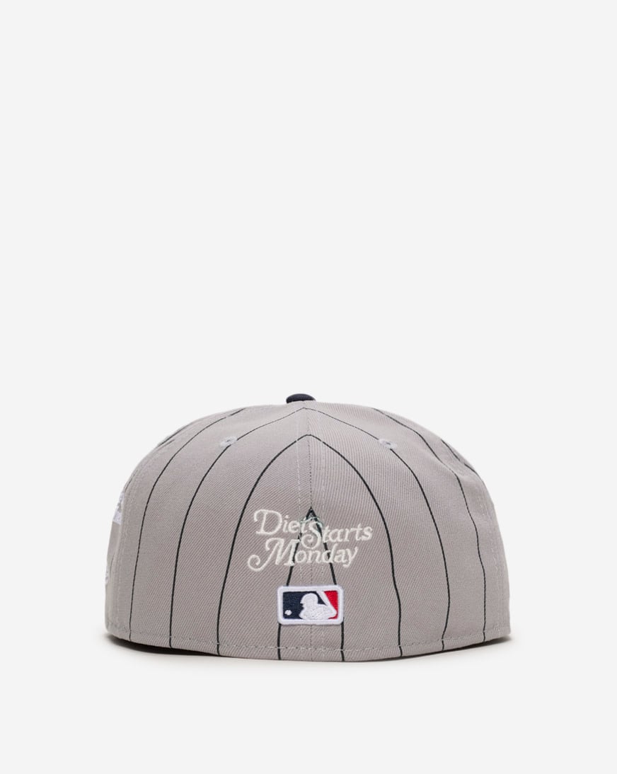 Shop New Era 59Fifty Boston Red Sox DSM Pinstripe Fitted Hat