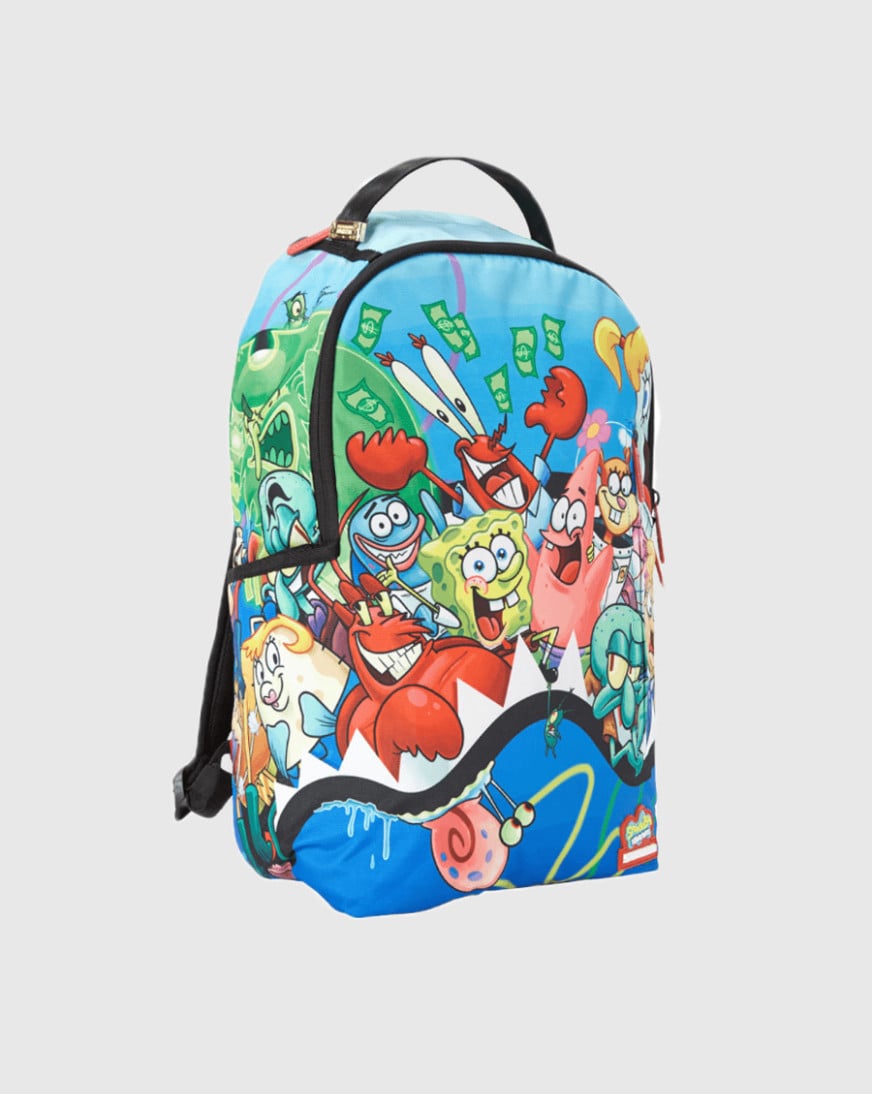SPRAYGROUND✖️SPONGEBOB Sprayground x SpongeBob SquarePants Shark Bite Yellow