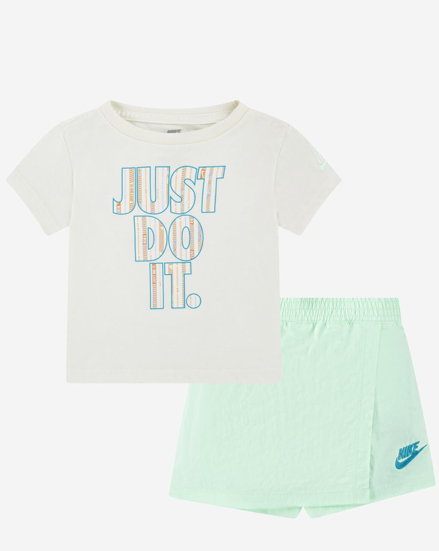 Little Kids' Happy Camper Skort Set