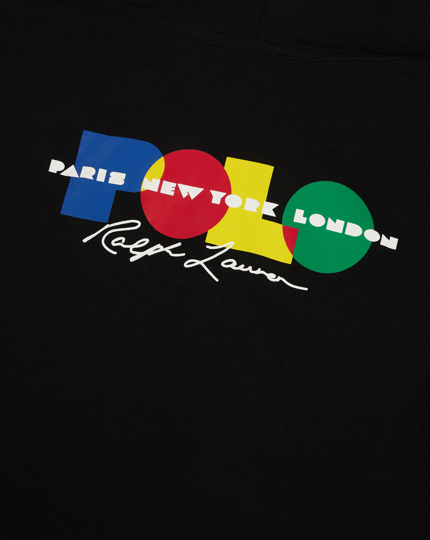 Shop Polo Ralph Lauren Pre-School Logo Cotton Jersey Hooded Tee