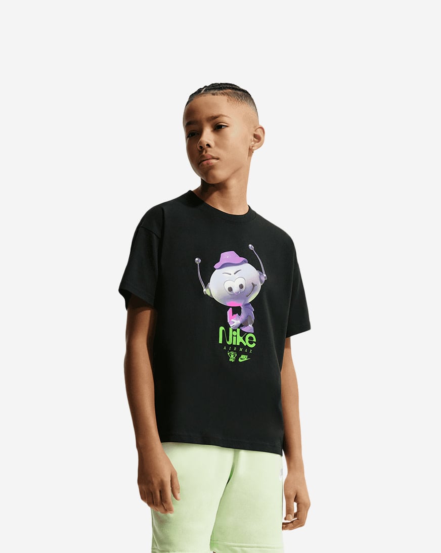 Shop Nike Big Kids' Max 90 Tee II0450-010 black | SNIPES USA