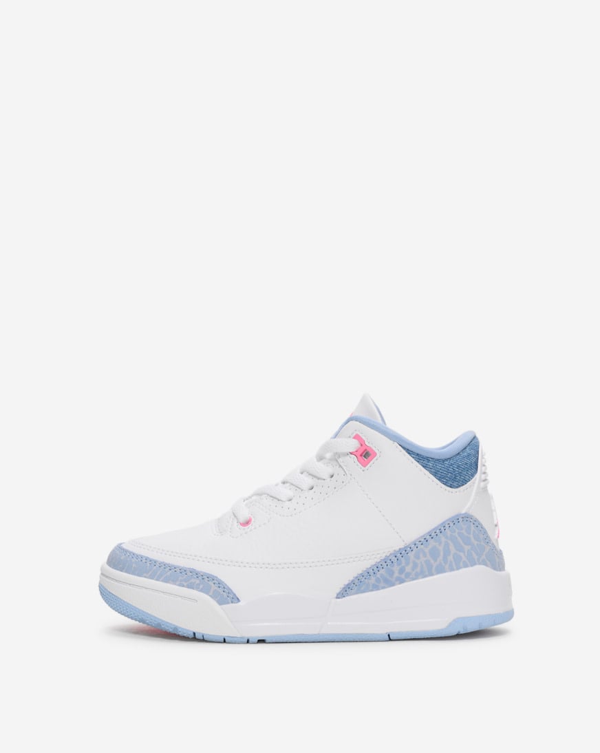 NH☆３kids Shop Jordan Little Kids' Air Jordan 3 Retro HQ0783-101 white