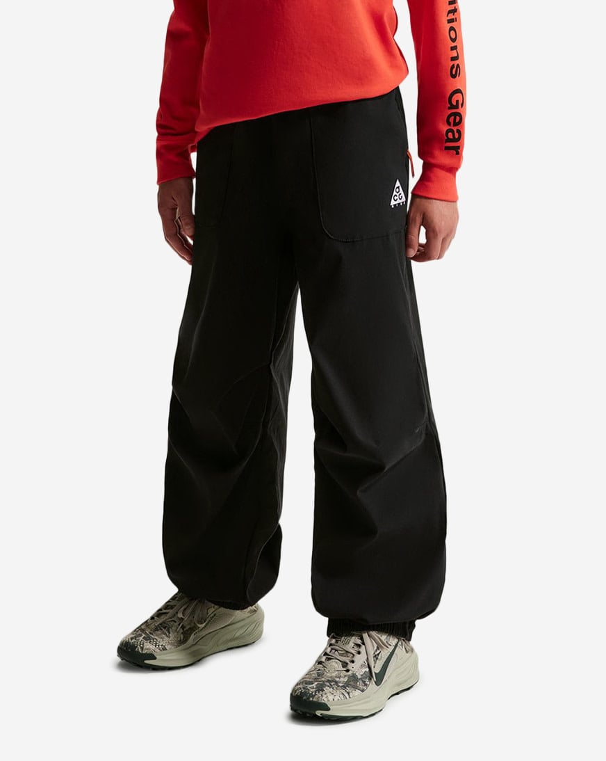 Shop Nike Big Kids' ACG Woven Hiking Joggers 9WCA34-023 black
