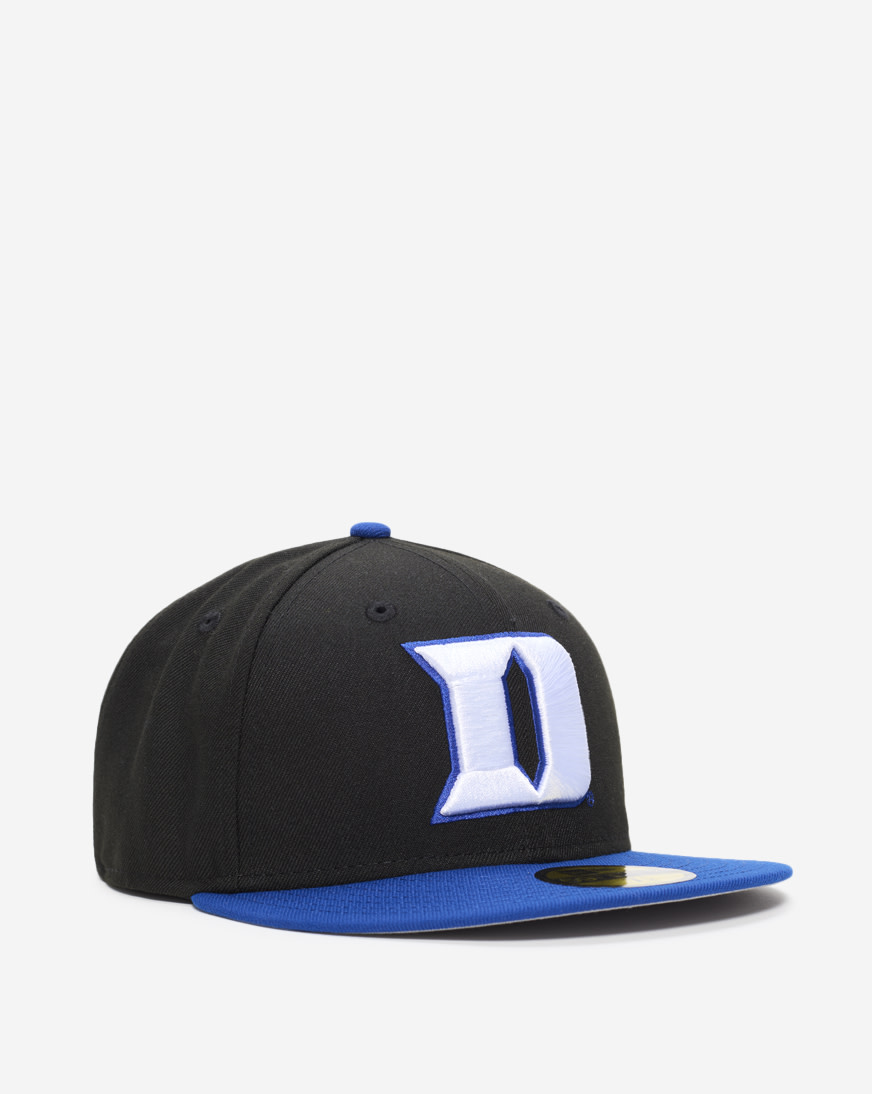 duke fitted hat Shop New Era 59Fifty Duke Logo Fitted Hat 70788313 black SNIPES USA
