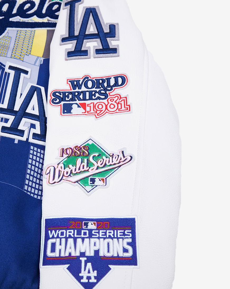 Shop Pro Standard Los Angeles Dodgers Remix Varsity Jacket