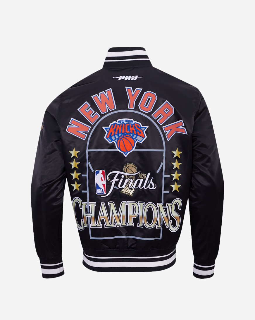 Shop PRO STANDARD New York Knicks Championship Satin Jacket