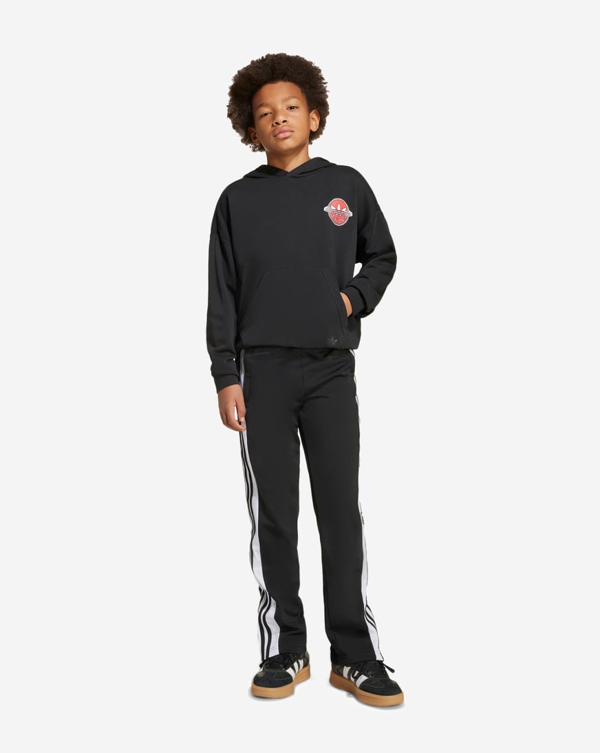 Shop adidas Kids' Skeleton Fleece Hoodie JV5847 black | SNIPES USA