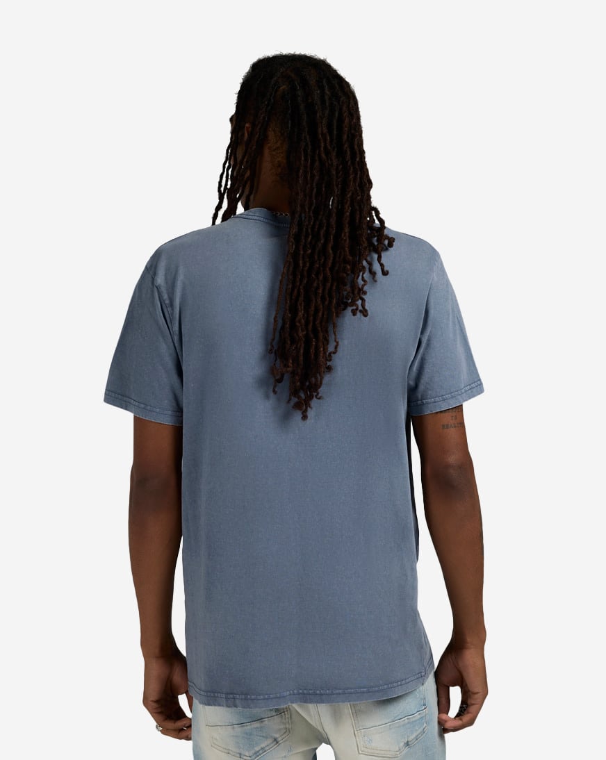 Shop Graphic Tees Skull Chrome Tee MTUS538A-US-02428 blue | SNIPES USA