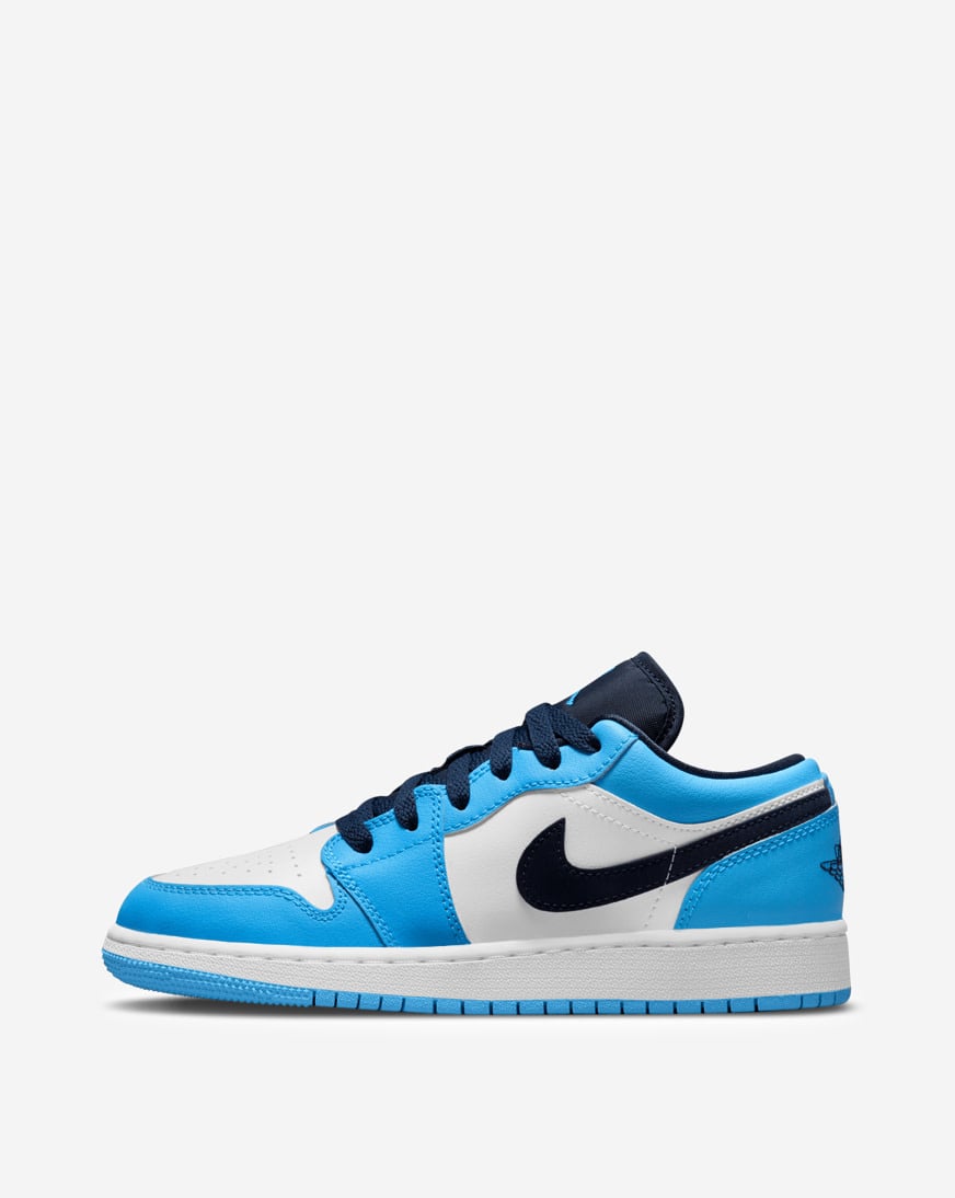 Shop Jordan Big Kids' Air Jordan 1 Low 553560-144 blue | SNIPES USA